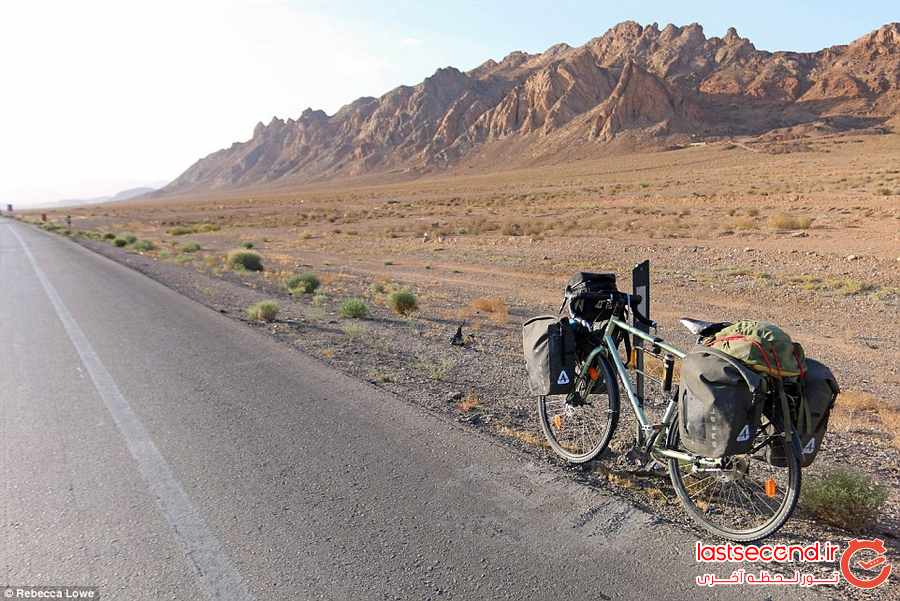 
دوچرخه سواری زن لندنی در ایران ‏  ‏ ‏ ‏ ‏‏ ‏